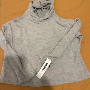 Girl’s Gray Hooded Sweater